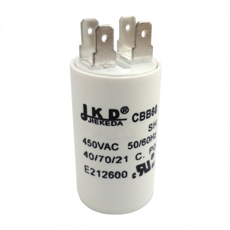 Конденсатор пусковой CBB60 (5mF, 450VAC)